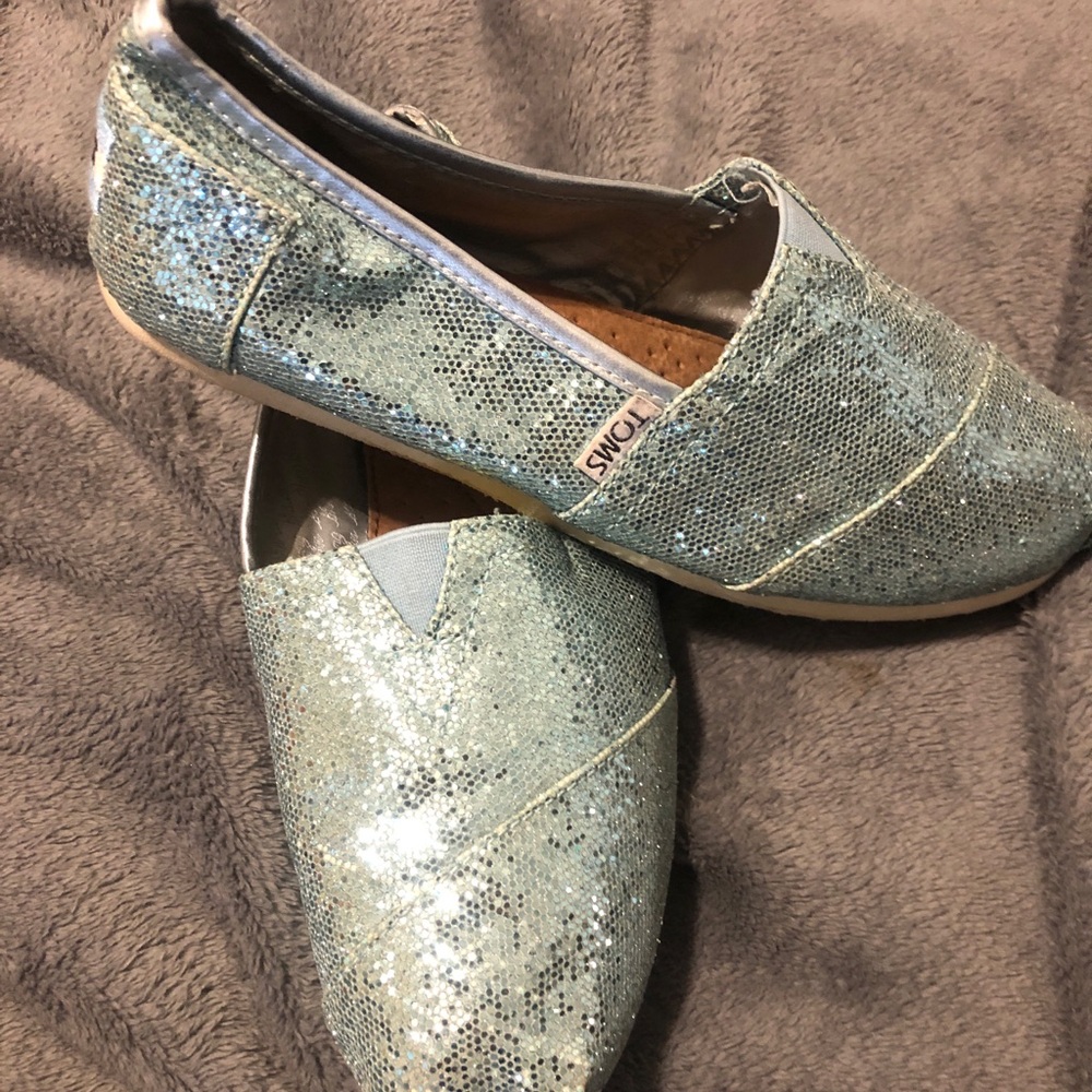 TOMS Sparkling Blue Women's Shoes